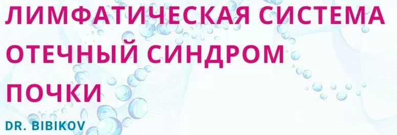 Скачать курс «Лимфатическая система. Отечный синдром. Почки (Аркадий Бибиков)» — слив курса