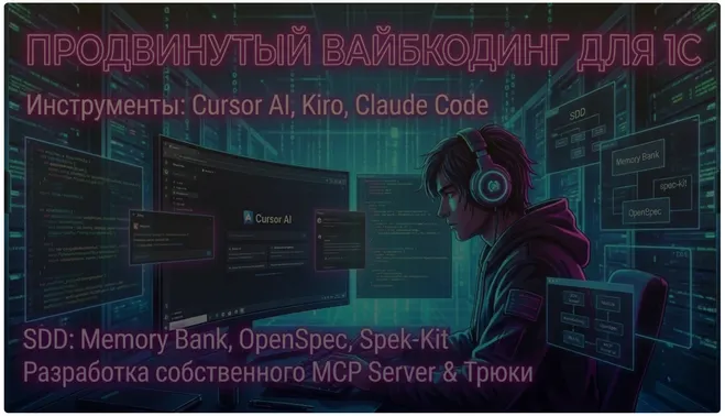 Скачать курс «Продвинутый вайбкодинг на 1С (Олег Филиппов)» — слив курса