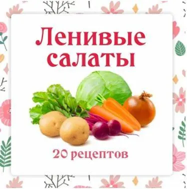 Скачать курс «Ленивые салаты (Ольга Данчук, Елена Воронцова)» — слив курса