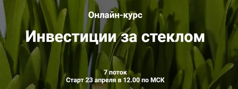 Скачать курс «Инвестиции за стеклом. Тариф - С обратной связью (Ольга Сабитова)» — слив курса