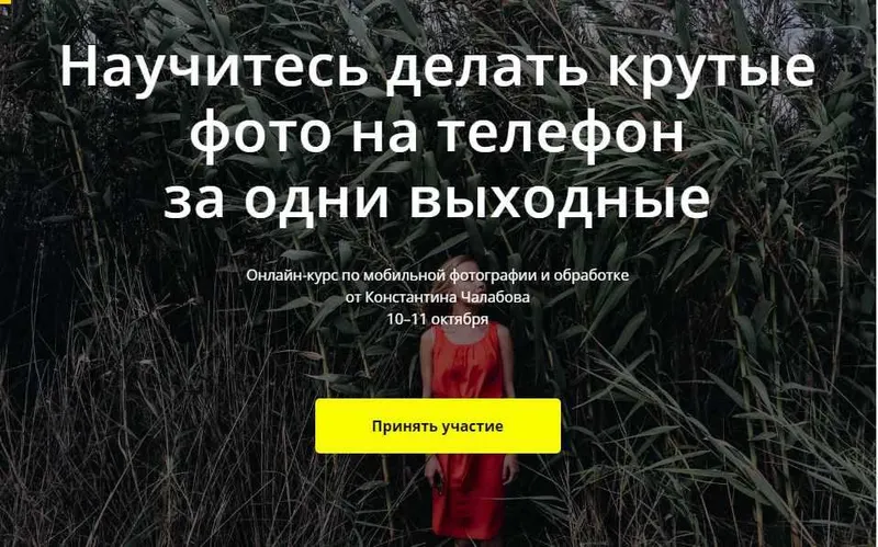 Скачать курс «Фотопилюли. Научитесь делать крутые фото на телефон за одни выходные (Константин Чалабов)» — слив курса