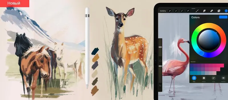 Скачать курс «[markerschool] Procreate, цифровая иллюстрация. Анималистика. С проверкой  (Дарья Климова)» — слив курса