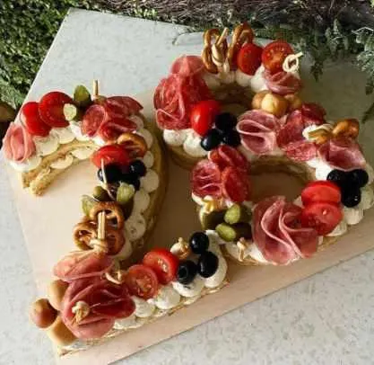 Скачать курс «Закусочный торт  Цифры  (brutal_cakes)» — слив курса