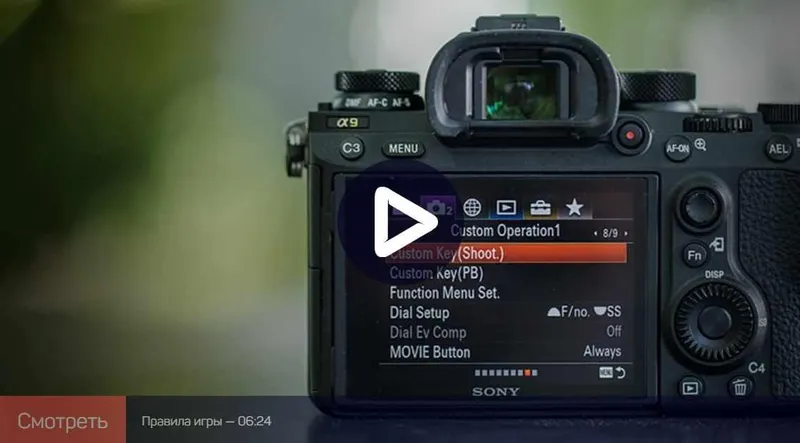 Скачать курс «Настройки фотоаппаратов Sony (Антон Мартынов)» — слив курса