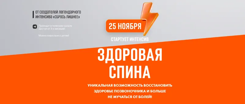 Скачать курс «Здоровая спина. Тариф Премиум (Алена Ковальчук)» — слив курса
