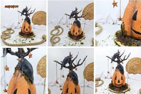 Обложка курса «Онлайн-марафон по 3D торту Haloween (Ольга Громак)»