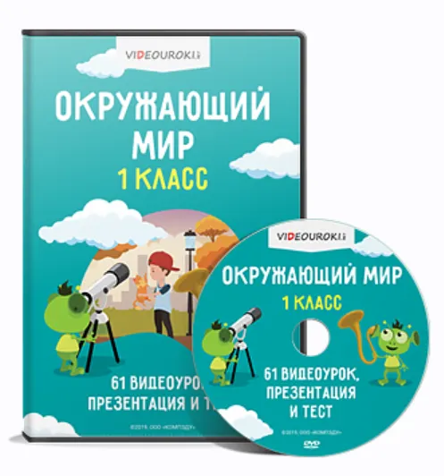 Скачать курс «[Videouroki] Окружающий мир 1 класс» — слив курса