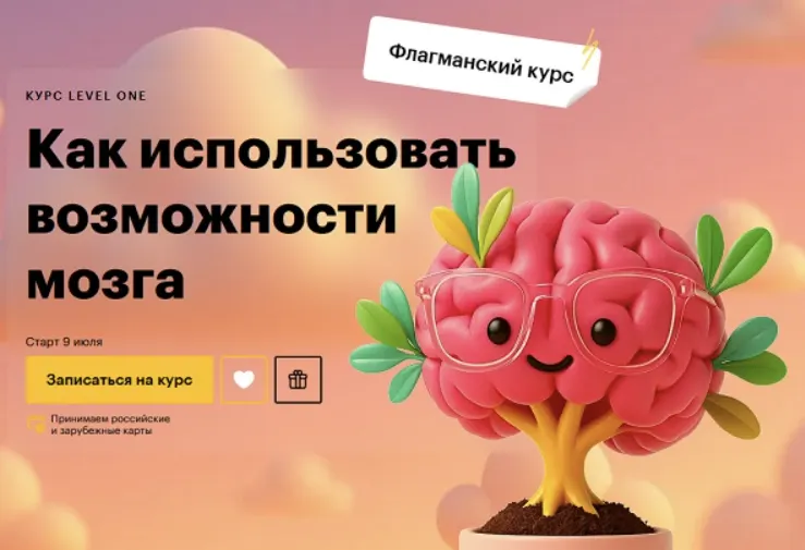 Скачать курс «[Level One] Как использовать возможности мозга (Татьяна Смирнова)» — слив курса