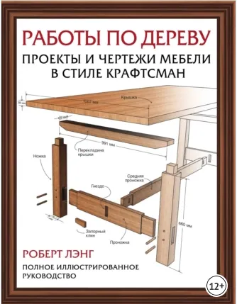 Скачать курс «Работы по дереву. Проекты и чертежи мебели в стиле крафтсман (Роберт Лэнг)» — слив курса