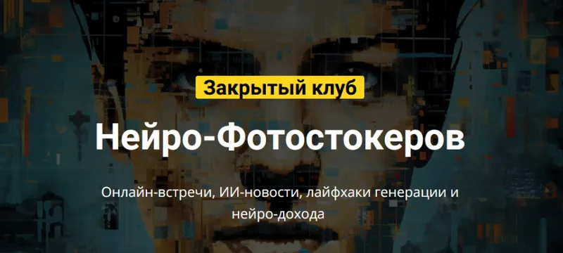 Скачать курс «Закрытый клуб нейро-фотостокеров. Декабрь 2024 (Вадим Закиров)» — слив курса