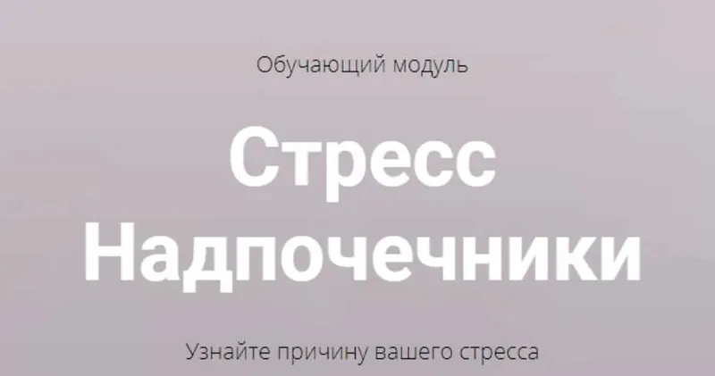 Скачать курс «[Архитектура тела] Стресс. Надпочечники (Оксана Бердичевская)» — слив курса