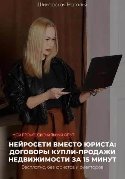 Скачать курс «Нейросети вместо юриста: договоры купли-продажи недвижимости за 15 минут. Бесплатно, без юристов и риэлторов (Наталья Шиверская)» — слив курса