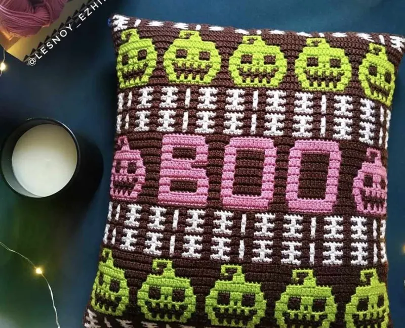 Скачать курс «Наволочка Pumkin Head (lesnoy_ezhik.knits)» — слив курса