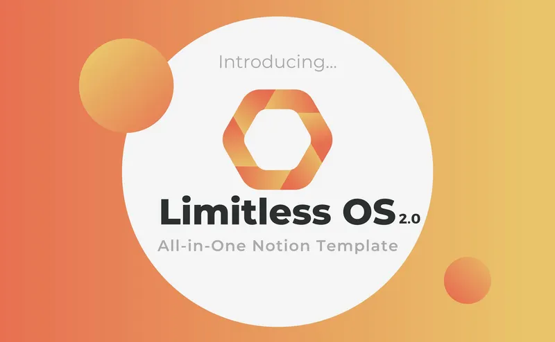 Обложка курса «[Notion] Шаблон всё в одном Limitless OS 2.0 (Daniel Marthi)»