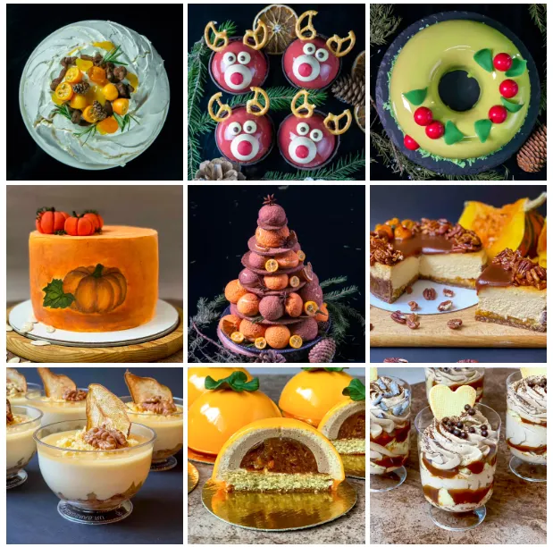 Скачать курс «[Pastry-School] 10 лучших новогодних десертов (Елена Крохмаль)» — слив курса