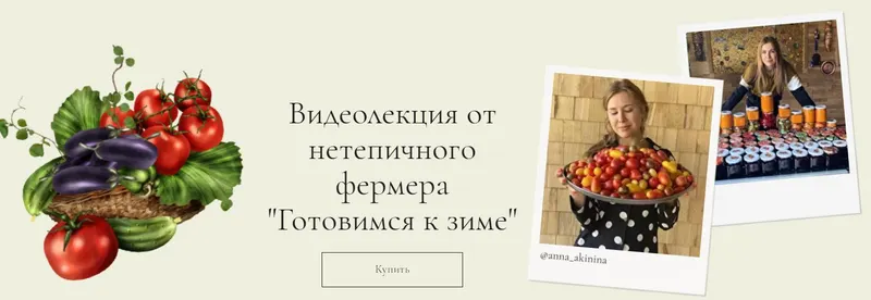 Скачать курс «Видеолекция от нетепичного фермера "Готовимся к зиме" (Анна Акинина)» — слив курса