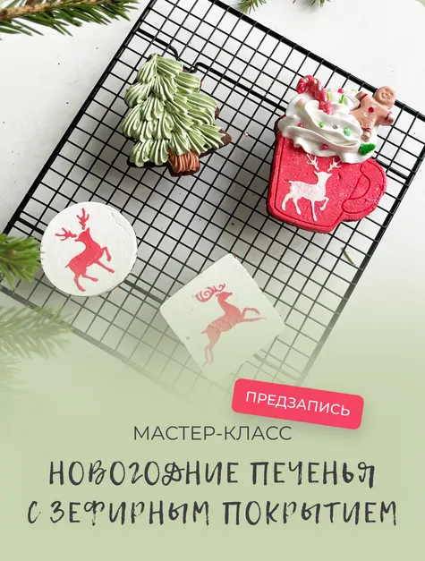 Скачать курс «[endomarfin] Новогодние печенья с зефирным покрытием (Марфа Матвейчук)» — слив курса