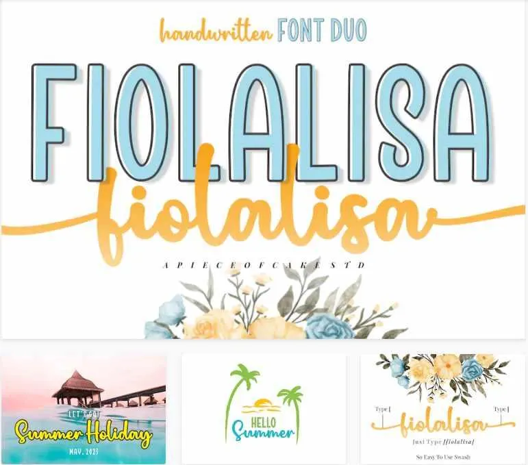 Скачать курс «[Envato Market] Fiolalisa - Дуэтный шрифт» — слив курса