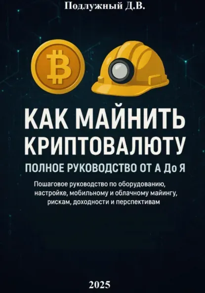 Скачать курс «Как майнить криптовалюту. Полное руководство от А до Я (Дмитрий Подлужный)» — слив курса