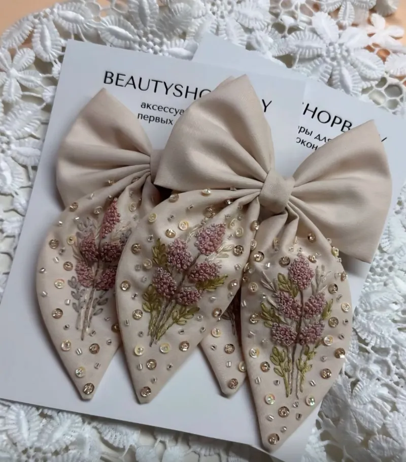 Скачать курс «[Beautyshopbaby] Большой бант с вышивкой (Анастасия Захаркина)» — слив курса
