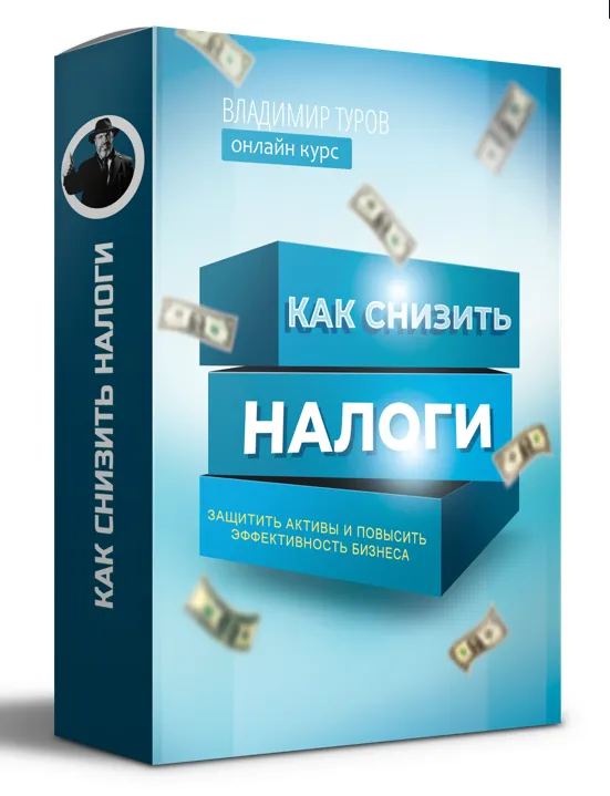 Скачать курс «Как снизить налоги и защитить активы,  повысить эффективность бизнеса (Владимир Туров)» — слив курса