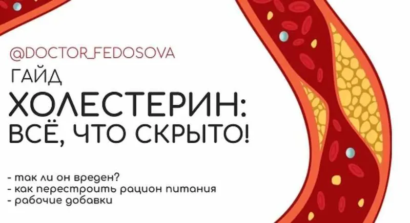 Скачать курс «Гайд "Холестерин: всё, что скрыто!" (Лидия Федосова)» — слив курса