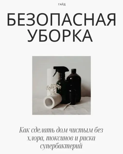 Скачать курс «Безопасная уборка (Аалия Маджид)» — слив курса