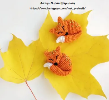 Скачать курс «Брошь Спящая лиса (Лилия Шарипова)» — слив курса