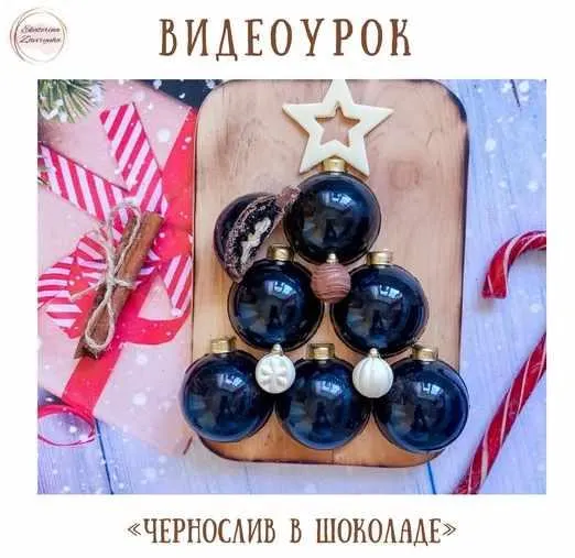 Скачать курс «Видеоурок Конфеты «Чернослив в шоколаде» (Екатерина Завирюха)» — слив курса
