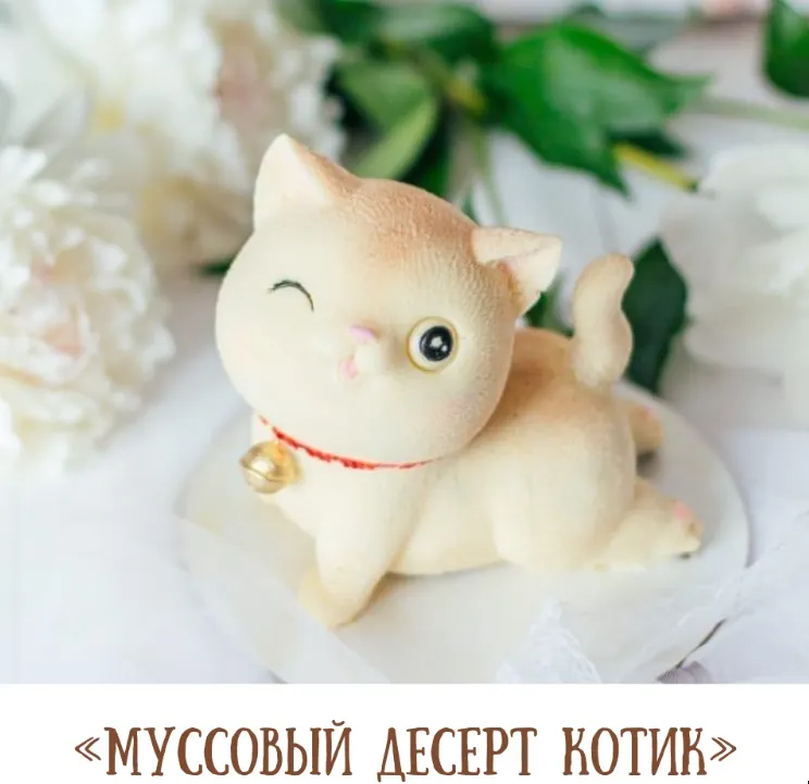 Скачать курс «Муссовый десерт "Котик" (Екатерина Завирюха)» — слив курса