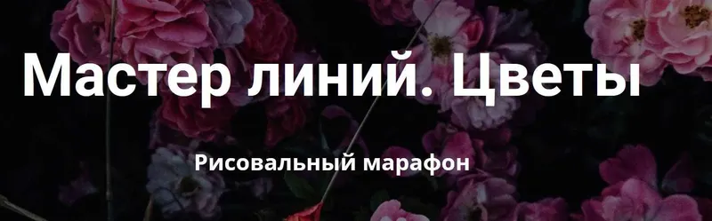 Скачать курс «Мастер линий. Цветы. Тариф Самостоятельное обучение (Елена Баски)» — слив курса