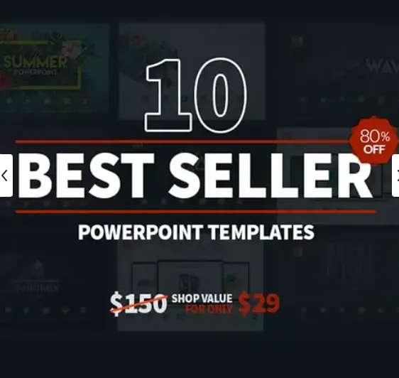 Скачать курс «[Masterbundles] 10 best seller Powerpoint шаблонов презентаций» — слив курса