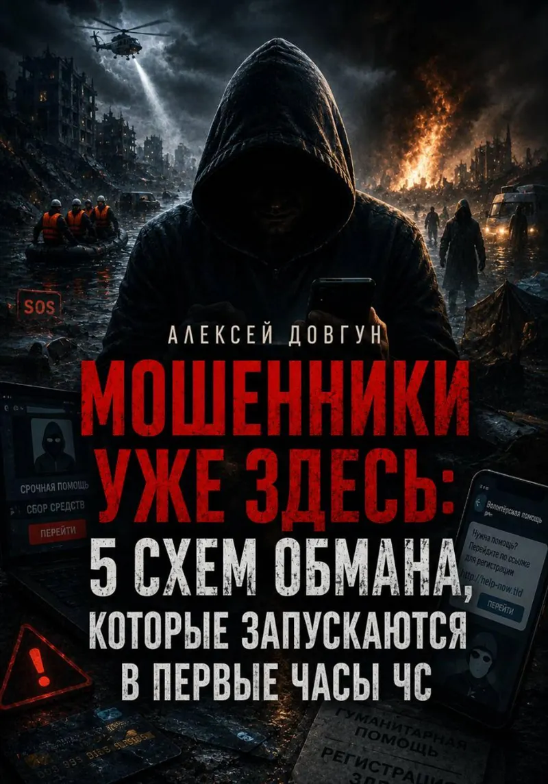 Скачать курс «Мошенники уже здесь: 5 схем обмана, которые запускаются в первые часы ЧС (Алексей Довгун)» — слив курса