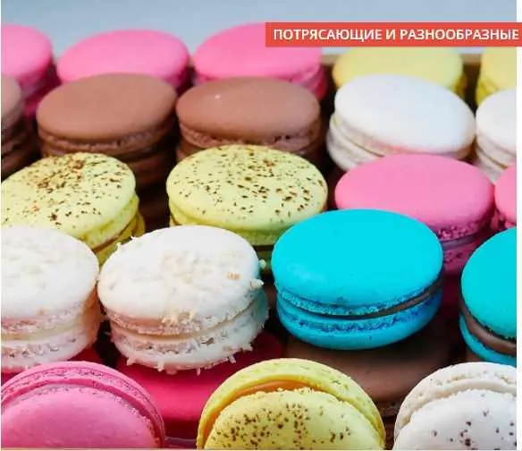 Скачать курс «Нежнейшие пирожные «Макаронс» + 6 вкуснейших начинок (Pastry School)» — слив курса