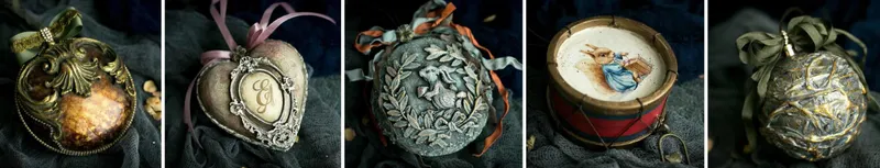 Скачать курс «Новогодние игрушки своими руками 2022. Комплект из 5 мастер-классов (Елена Якимова)» — слив курса