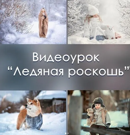 Скачать курс «Обработка фотографий. Ледяная роскошь (Arma Gray)» — слив курса