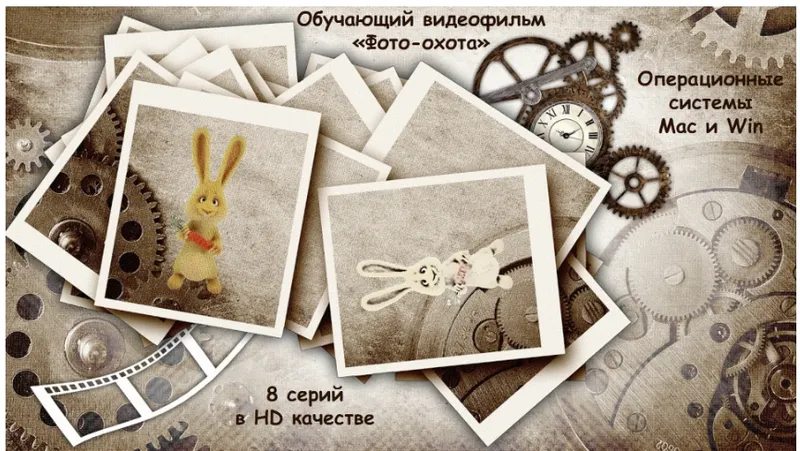 Скачать курс «Обучающий видеофильм Фото-охота (Елена Смирнова)» (авторские игрушки) — слив курса