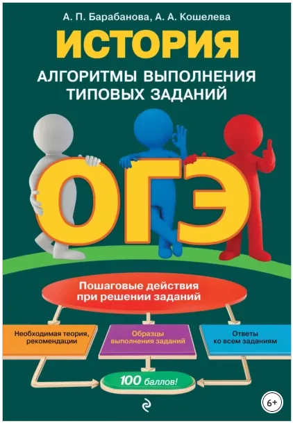 Скачать курс «ОГЭ. История. Алгоритмы выполнения типовых заданий (Алиса Барабанова, Анна Кошелева)» — слив курса