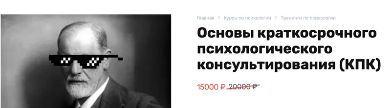 Скачать курс «Основы краткосрочного психологического консультирования (Василий Смирнов)» — слив курса