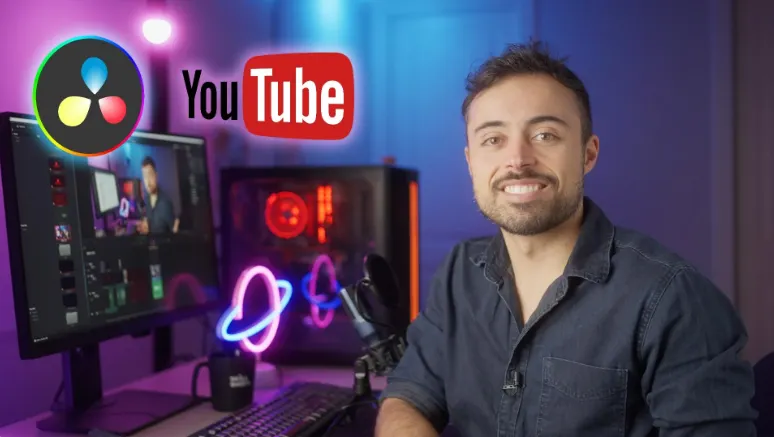 Скачать курс «Основы редактирования видео на YouTube с DaVinci Resolve 18: от новичка до создателя. С переводом (Энрико Лузи)» — слив курса
