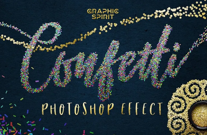 Скачать курс «[Action] Эффекты конфетти для Photoshop» — слив курса
