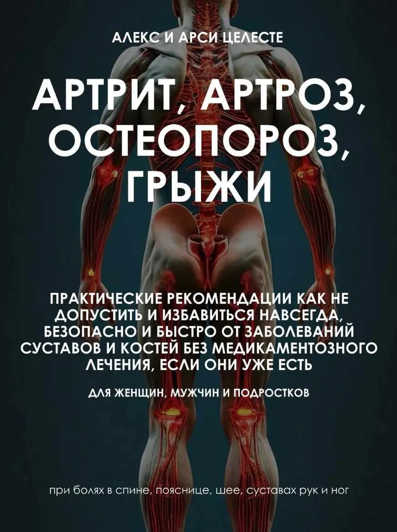 Скачать курс «Артрит, артроз, остеопороз, грыжи (Алекс Целесте, Арси Целесте)» — слив курса
