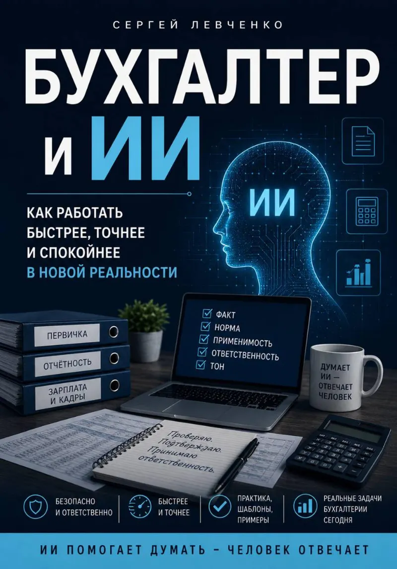 Скачать курс «Бухгалтер и ИИ. Практическое руководство для бухгалтера (Сергей Левченко)» (ai для бухгалтера) — слив курса