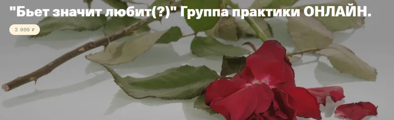 Скачать курс «Бьет значит любит? (Елена Веселаго)» — слив курса