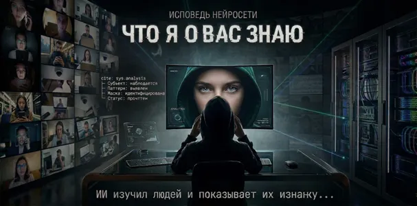 Скачать курс «Что я о вас знаю: исповедь нейросети, которой вы доверились» (s h t d y) — слив курса