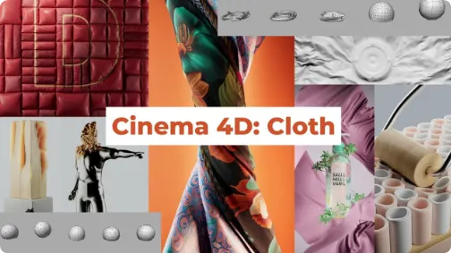 Скачать курс «Cinema 4D: Cloth (Алексей Брин)» — слив курса