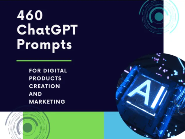 Скачать курс «[Creativefabrica] 460 ChatGPT Prompts for Digital Products» — слив курса