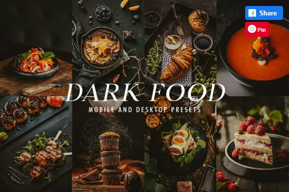 Скачать курс «[Creativefabrica] 10 Dark Food Lightroom Presets» — слив курса