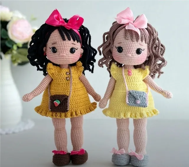 Скачать курс «[crochetfriends_toys] Кукла Моника (Елена Бондаренко)» — слив курса