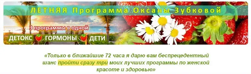 Скачать курс «Детокс, гормоны и дети (Оксана Зубкова)» — слив курса